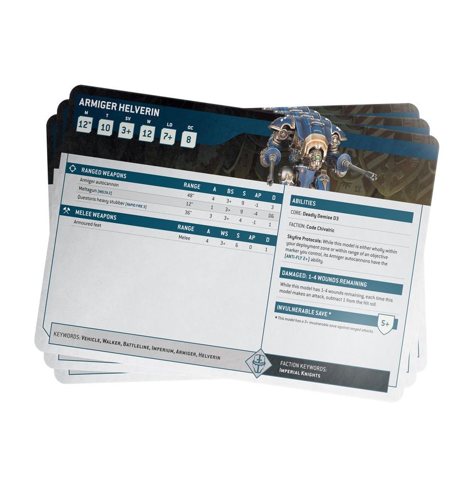 INDEX CARDS: KNIGHT HOUSEHOLDS (ENG)