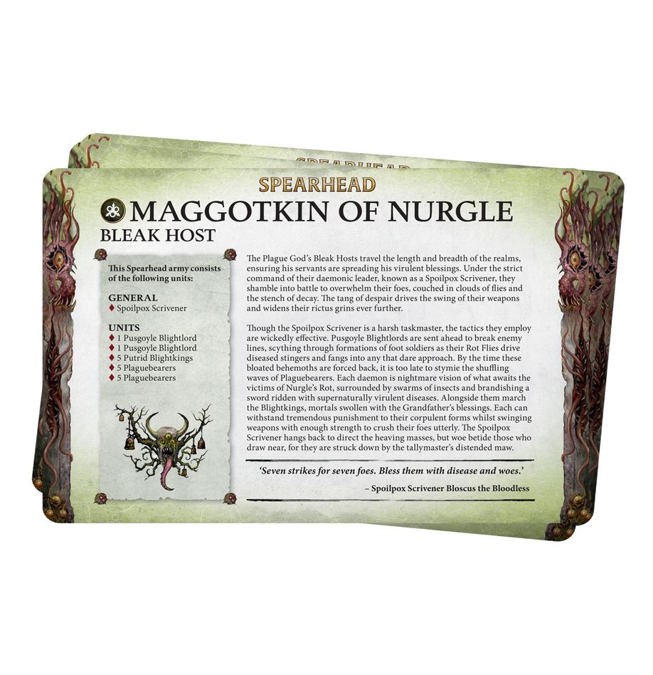 FACTION PACK: MAGGOTKIN OF NURGLE (ENG)