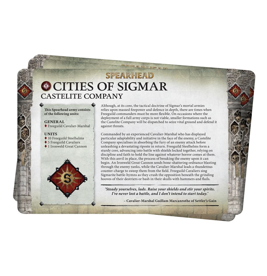 FACTION PACK: CITIES OF SIGMAR (ENG)