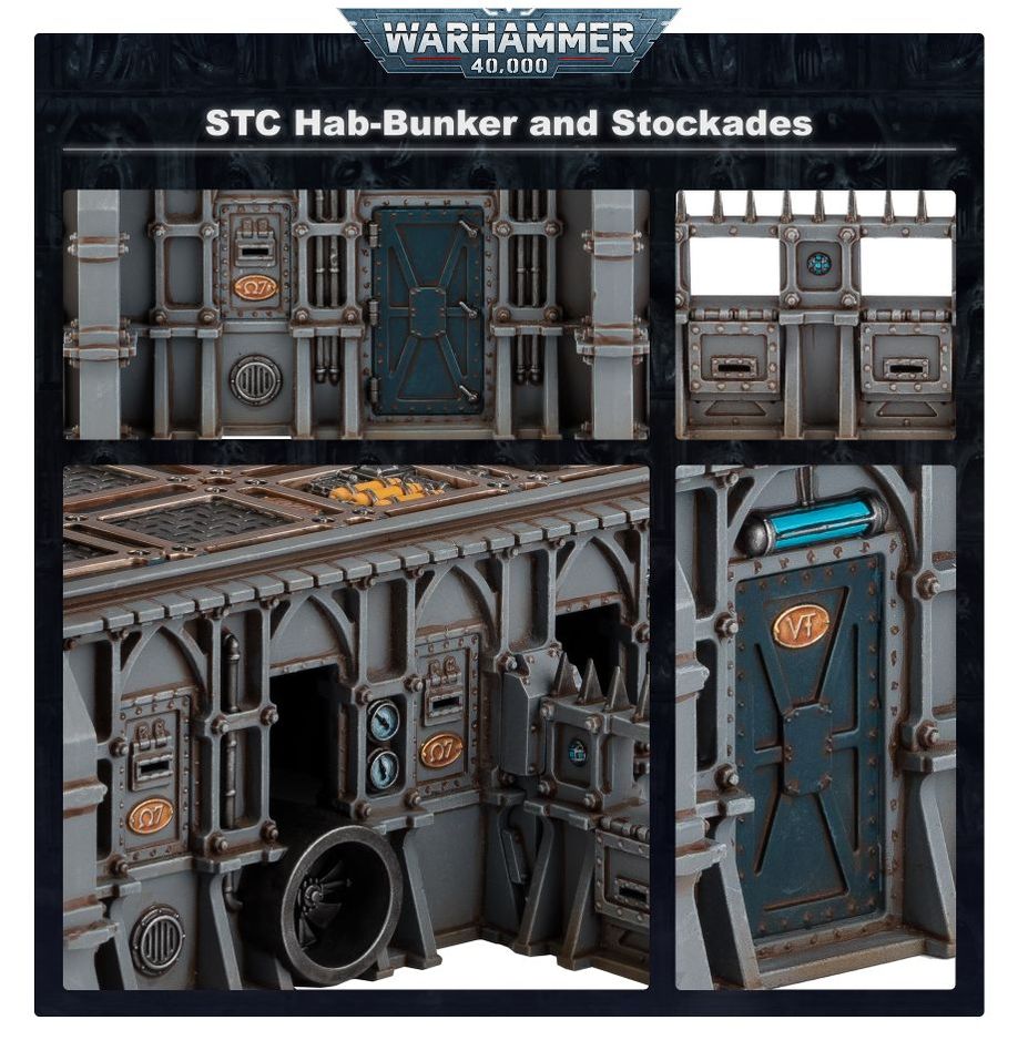 BATTLEZONE: FRONTERIS – STC HAB-BUNKER AND STOCKADES