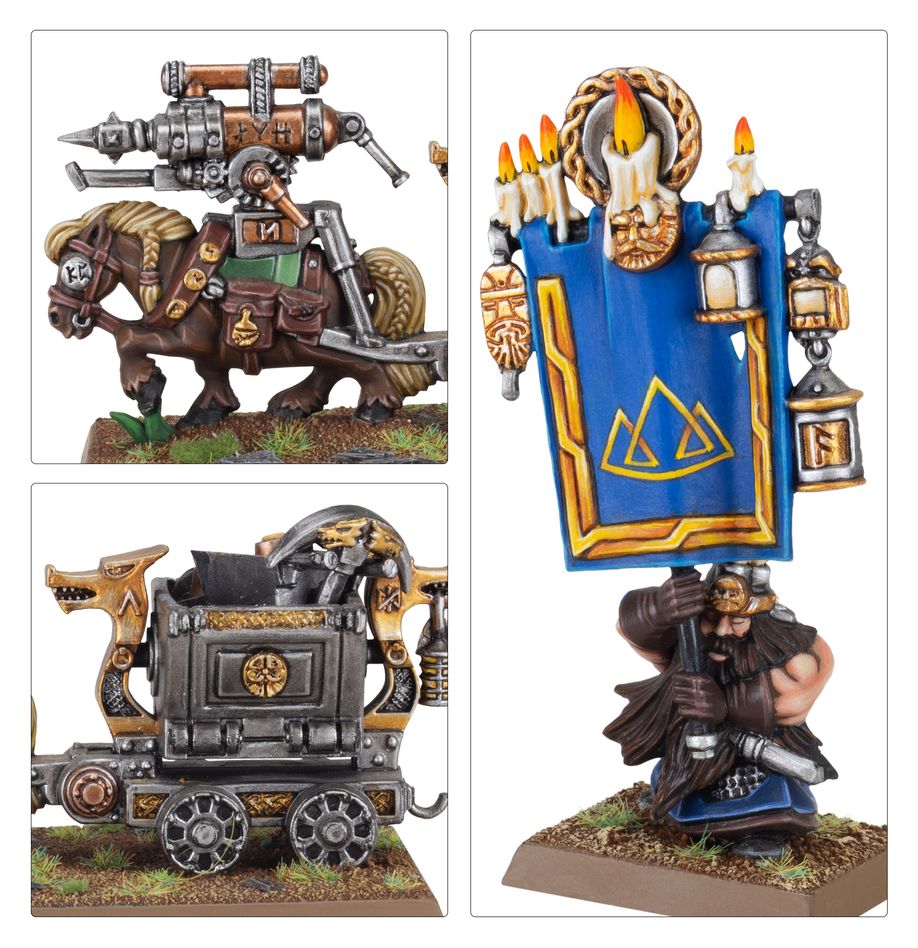 DWARFEN MOUNTAIN HOLDS: DWARF MINERS