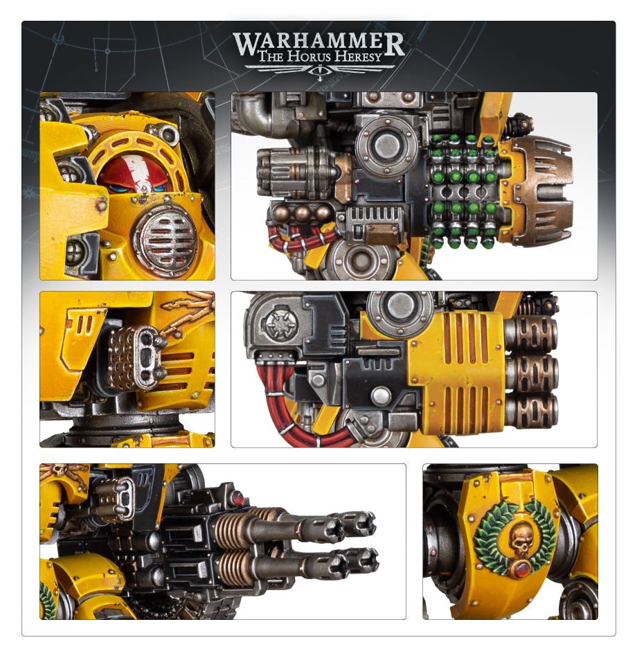 Legiones Astartes: Leviathan Siege Dreadnought with Ranged Weapons- Warhammer The Horus Heresy