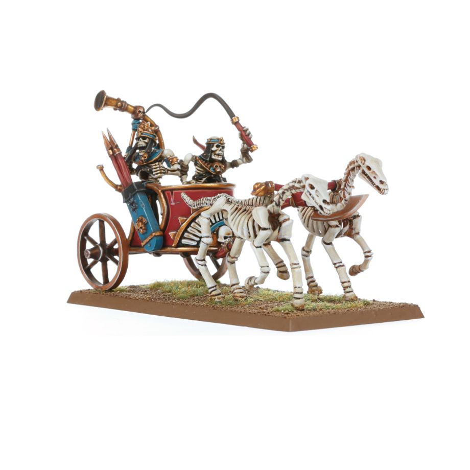 TOMB KINGS OF KHEMRI: SKELETON CHARIOTS