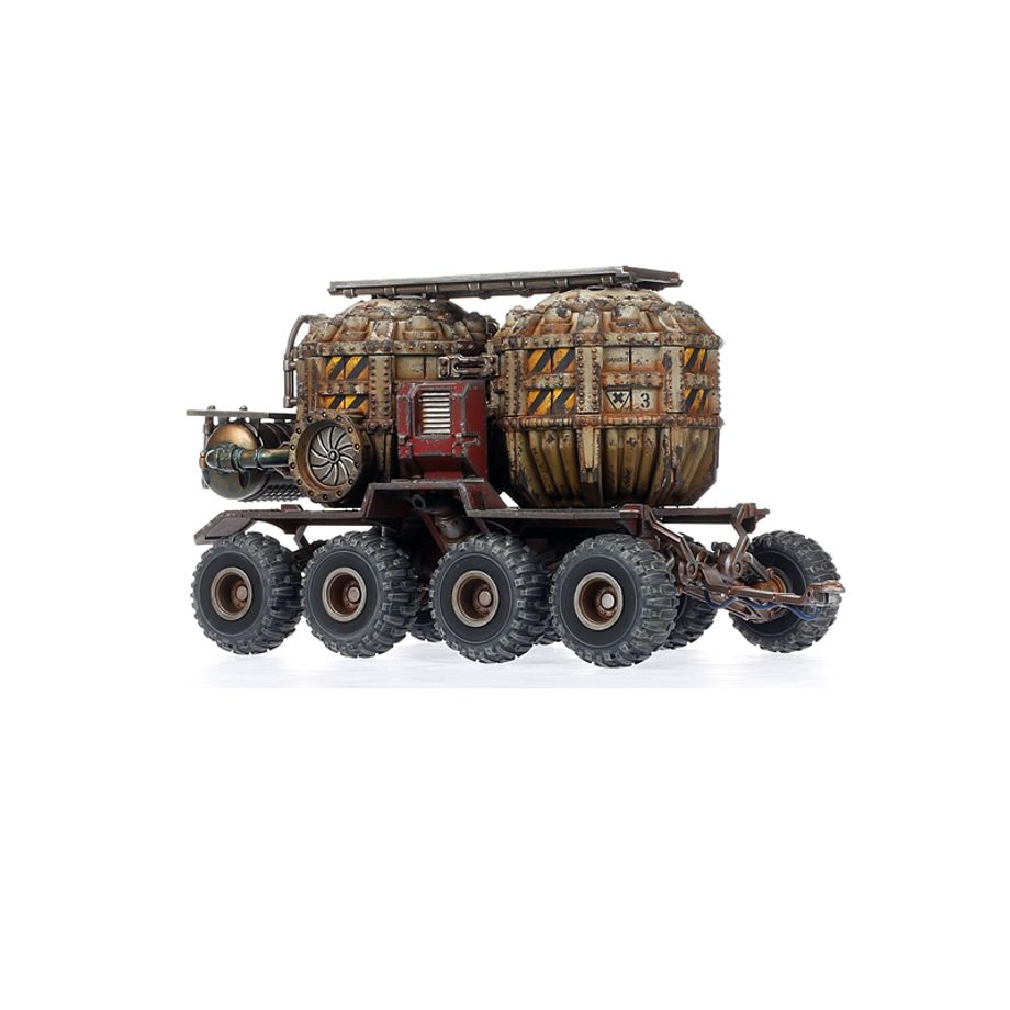 NEC. PROMETHIUM TANKS ON CARGO-8 TRAILER