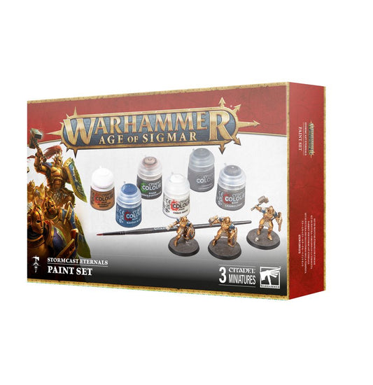 Age of Sigmar Stormcast Eternals + PAINT SET ENG/SPA/PORT/LATV/RM