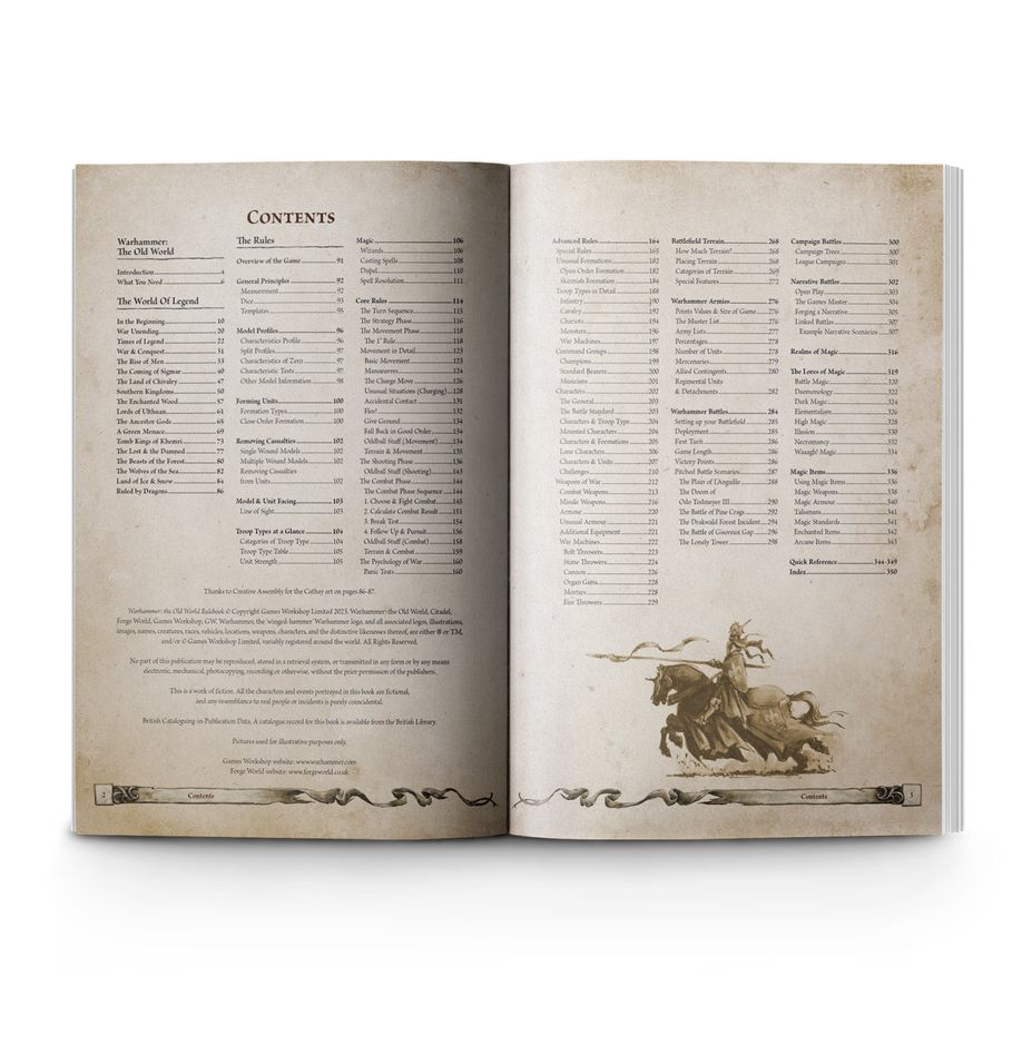 WARHAMMER: THE OLD WORLD RULEBOOK (ENG)