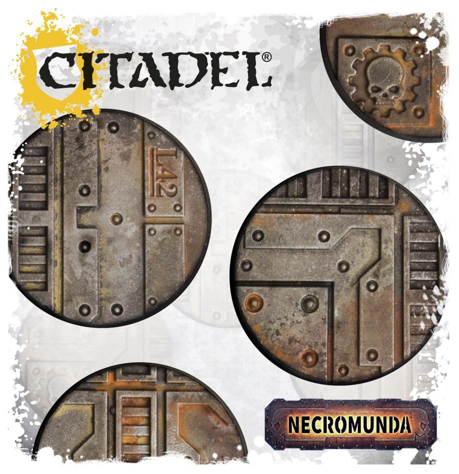 NECROMUNDA 32MM BASES (X10)