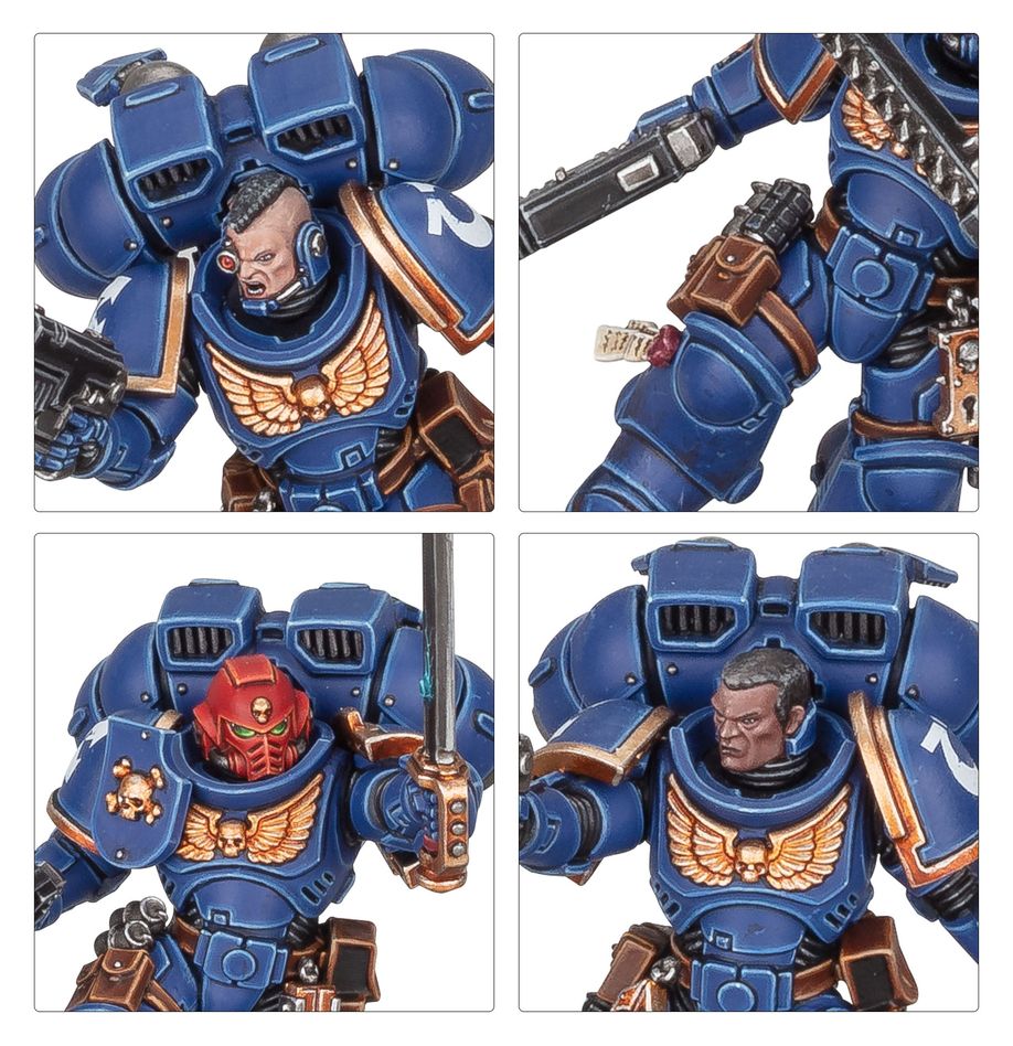 SPACE MARINES JUMP PACK INTERCESSORS