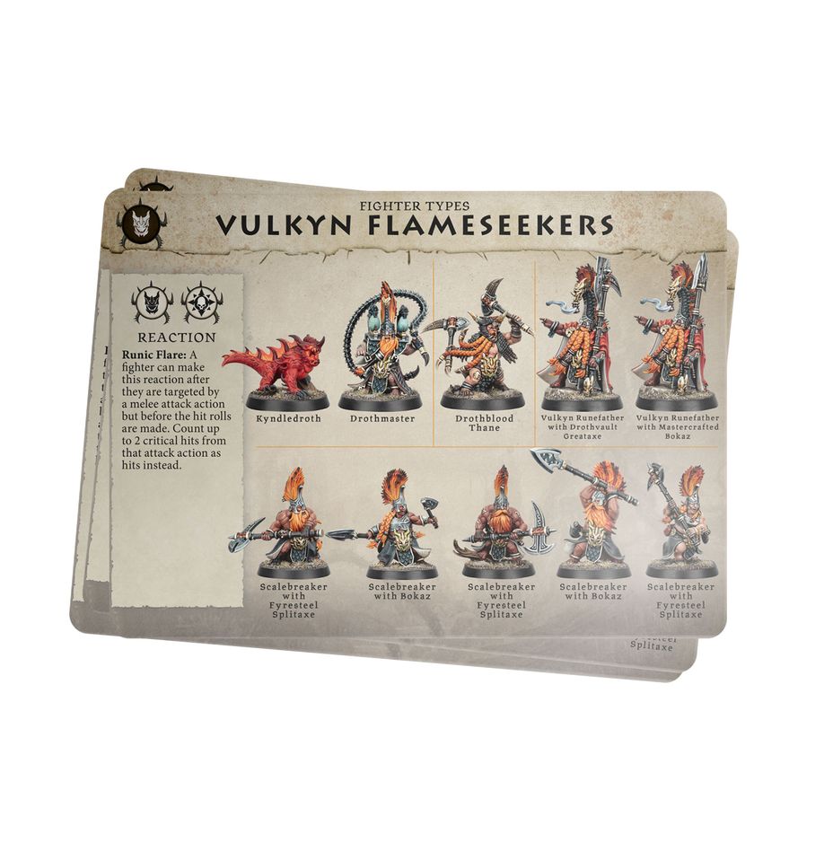 WARCRY FYRESLAYERS: VULKYN FLAMESEEKERS