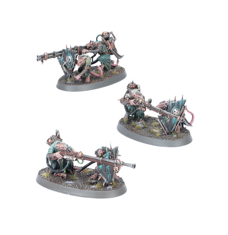 SKAVEN: WARPLOCK JEZZAILS