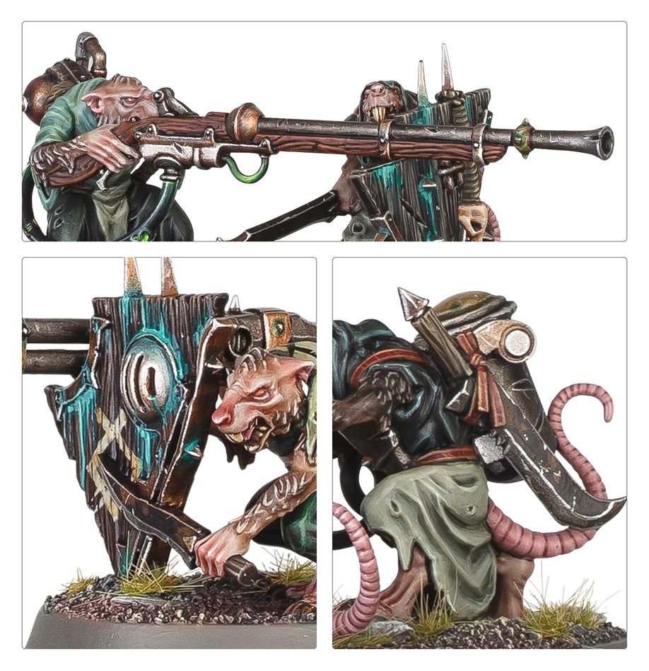 SKAVEN: WARPLOCK JEZZAILS