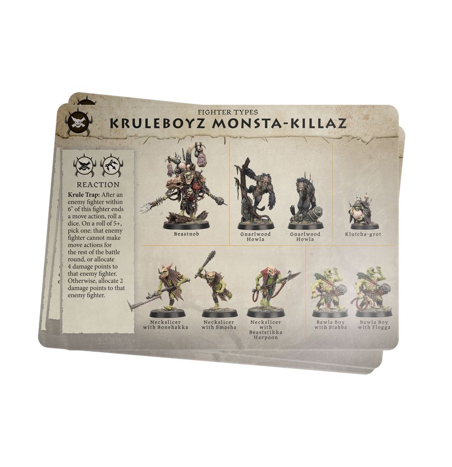 ORRUK WARCLANS: KRULEBOYZ MONSTA-KILLAZ