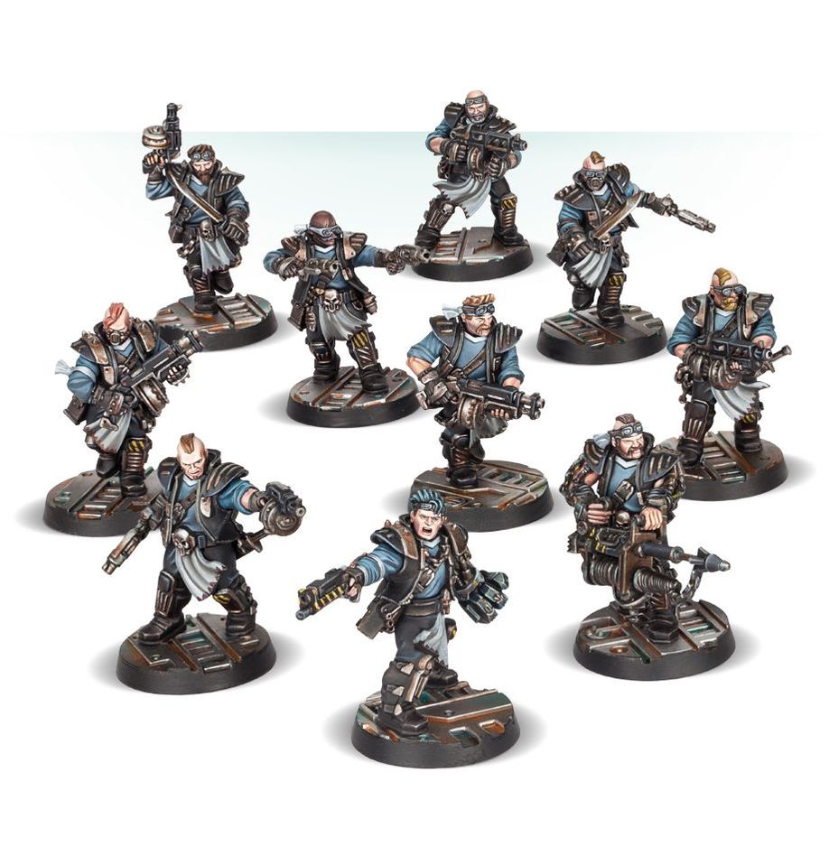 NECROMUNDA ORLOCK GANG