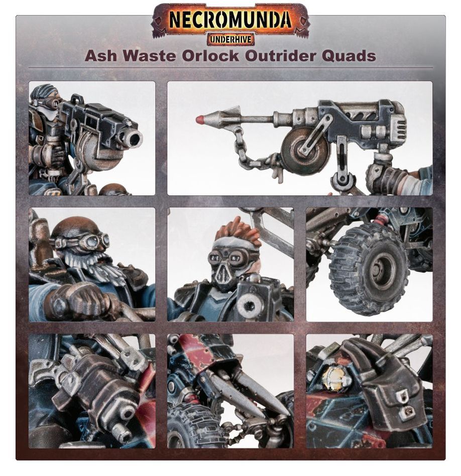 NECROMUNDA: ORLOCK OUTRIDER QUADS