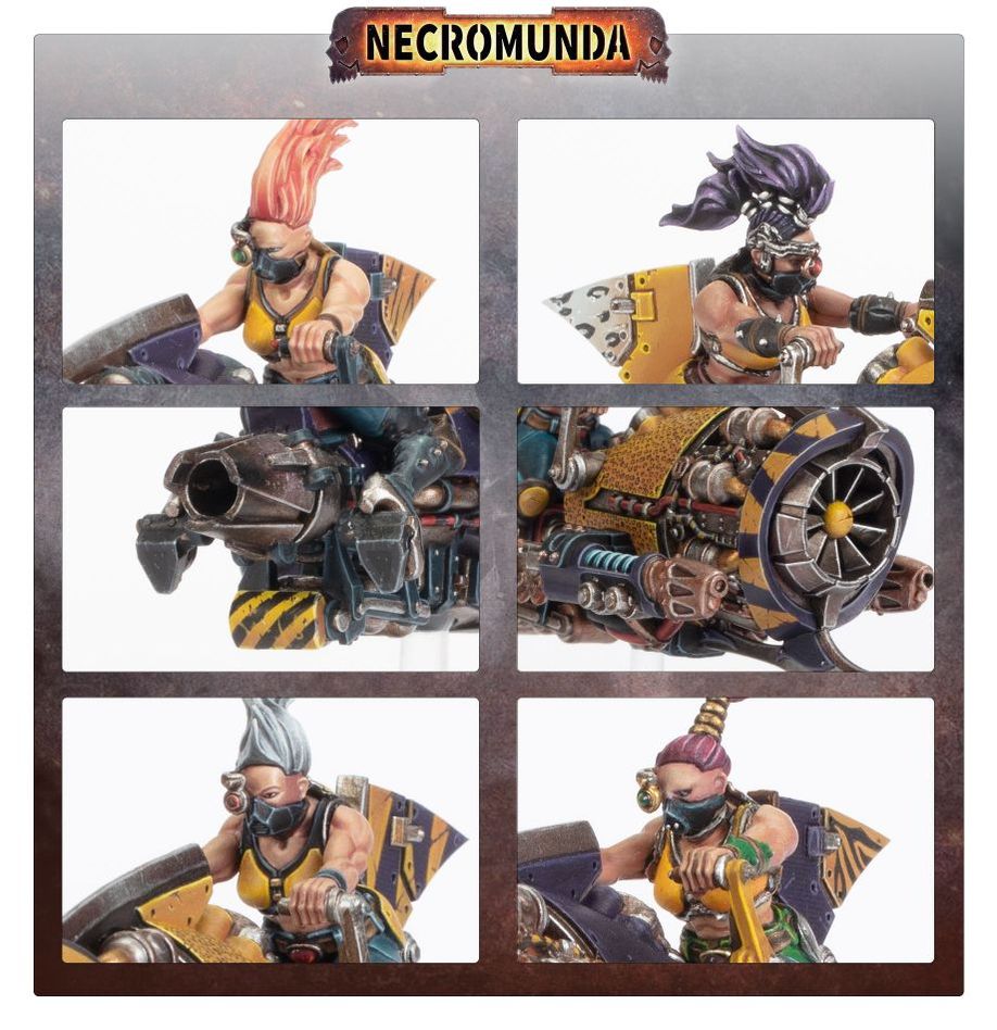 NECROMUNDA: ESCHER CUTTERS