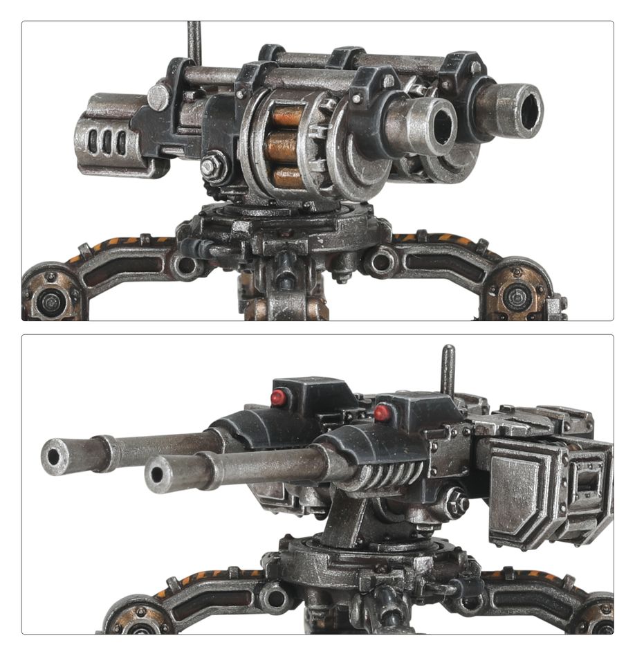 NECROMUNDA: TRAZIOR PATTERN SENTRY GUNS