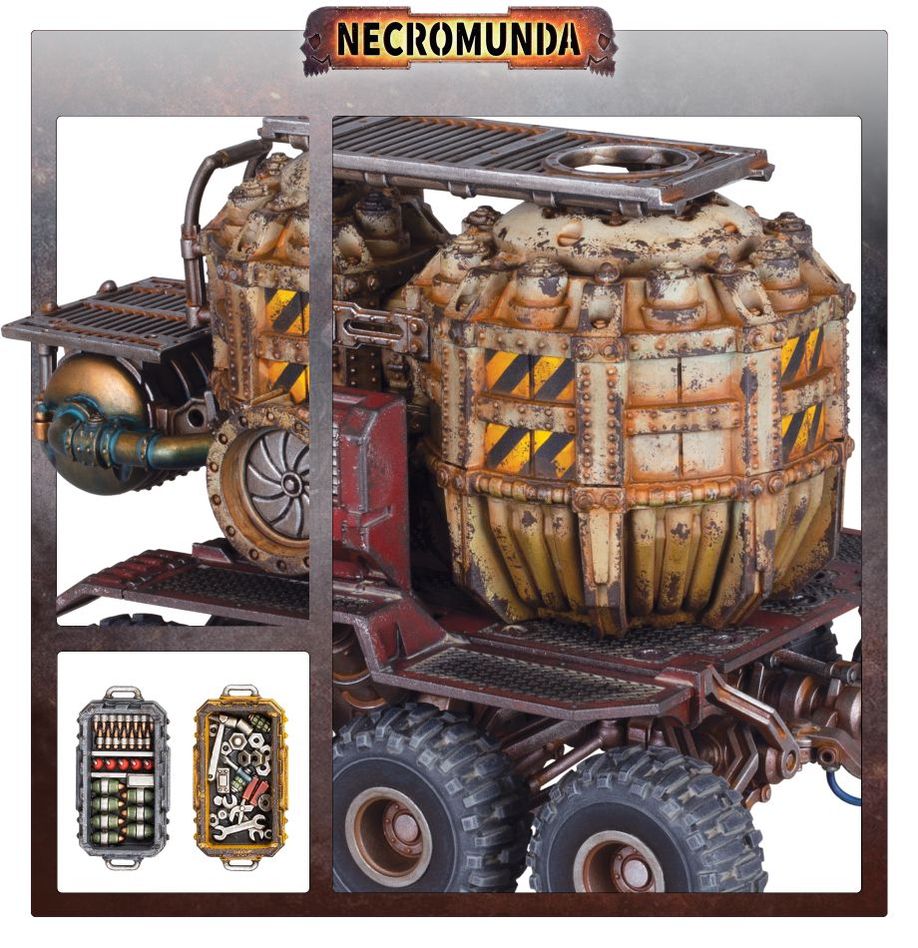 NEC. PROMETHIUM TANKS ON CARGO-8 TRAILER