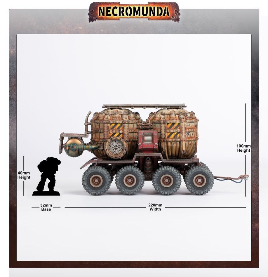 NEC. PROMETHIUM TANKS ON CARGO-8 TRAILER