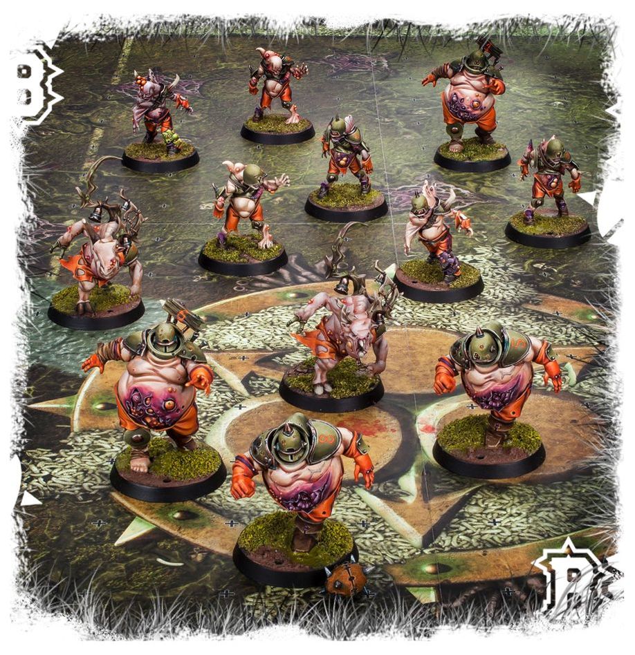 BLOOD BOWL: NURGLE TEAM