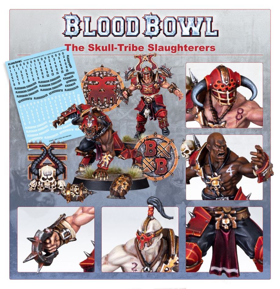 BLOOD BOWL: KHORNE TEAM