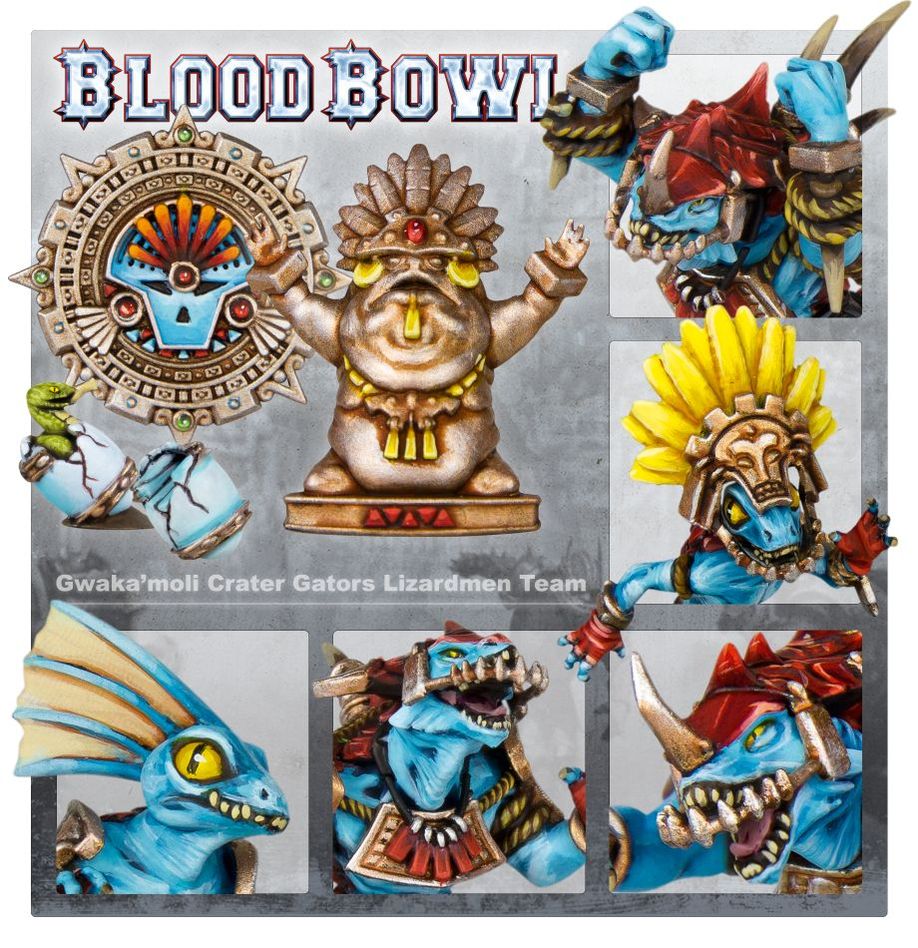 BLOOD BOWL: LIZARDMEN TEAM