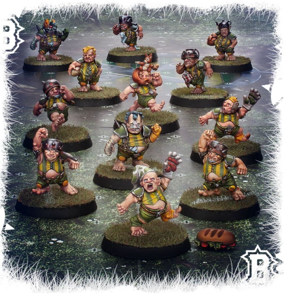 BLOOD BOWL: HALFLING TEAM