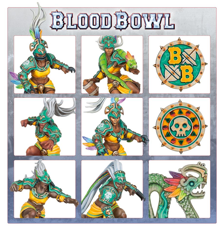 Amazon Blood Bowl Team: Kara Temple Harpies