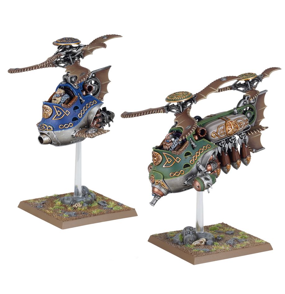 DWARFEN M/H: GYROCOPTERS & GYROBOMBERS