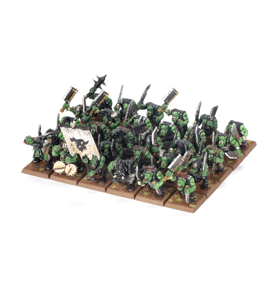 ORC & GOBLIN TRIBES: ORC BOAR BOYZ MOB