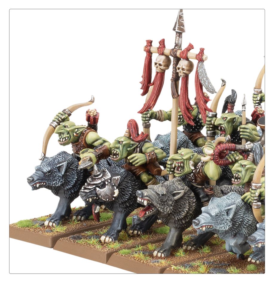 O&G TRIBES: GOBLIN WOLF RIDER MOB