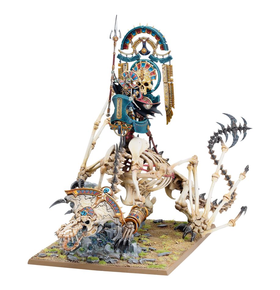 Tomb Kings of Khemri: TOMB KING ON NECROLITH BONE DRAGON