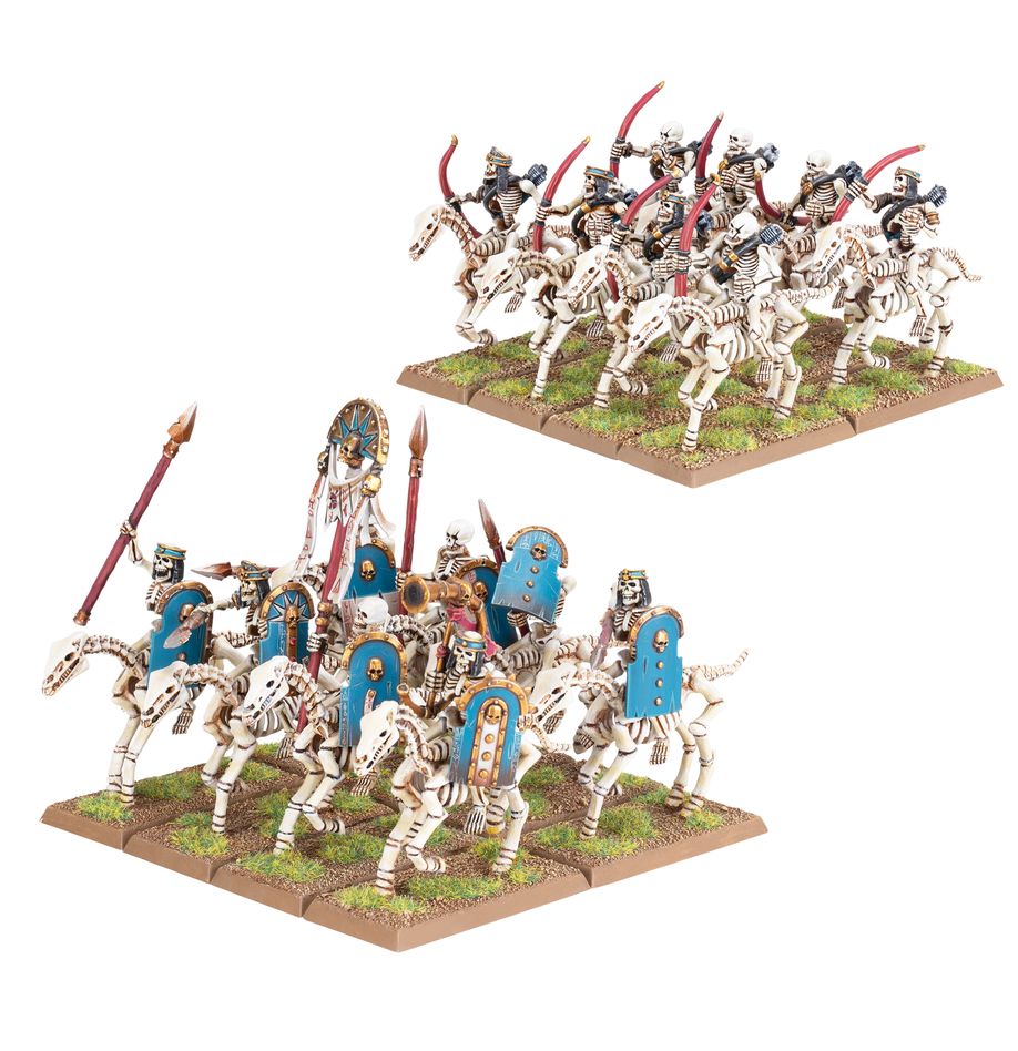 TOMB KINGS OF KHEMRI: SKELETON HORSEMEN