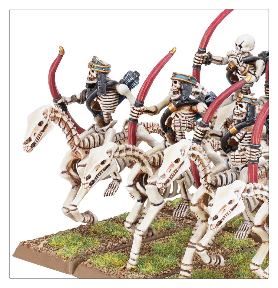 TOMB KINGS OF KHEMRI: SKELETON HORSEMEN