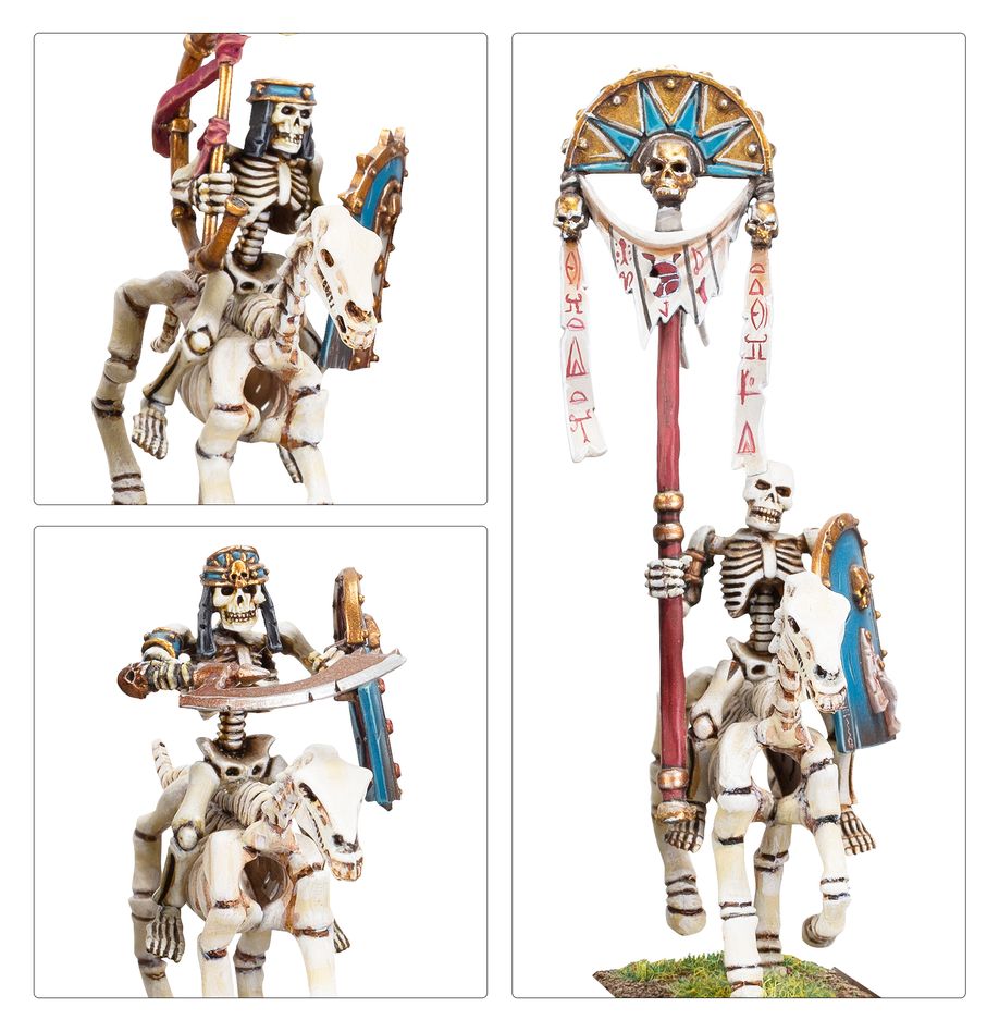 TOMB KINGS OF KHEMRI: SKELETON HORSEMEN