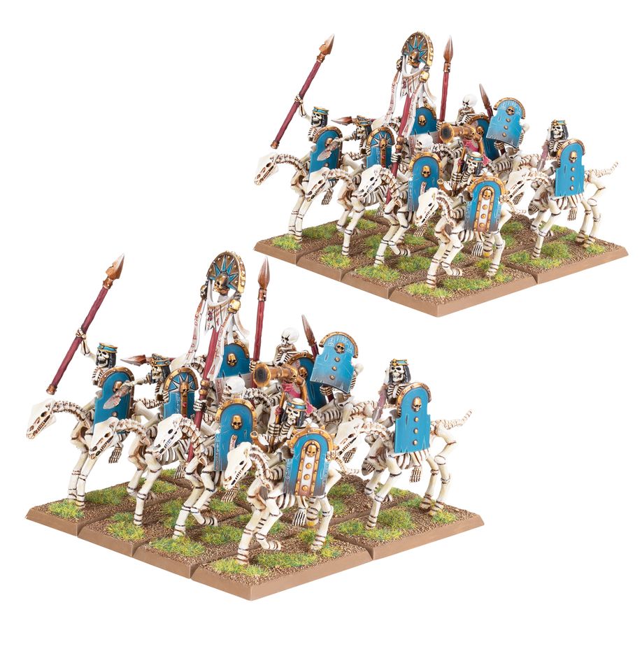 TOMB KINGS OF KHEMRI: SKELETON HORSEMEN