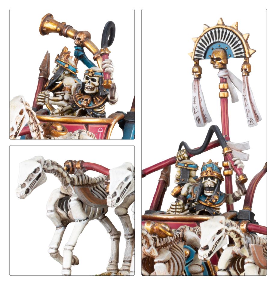 TOMB KINGS OF KHEMRI: SKELETON CHARIOTS