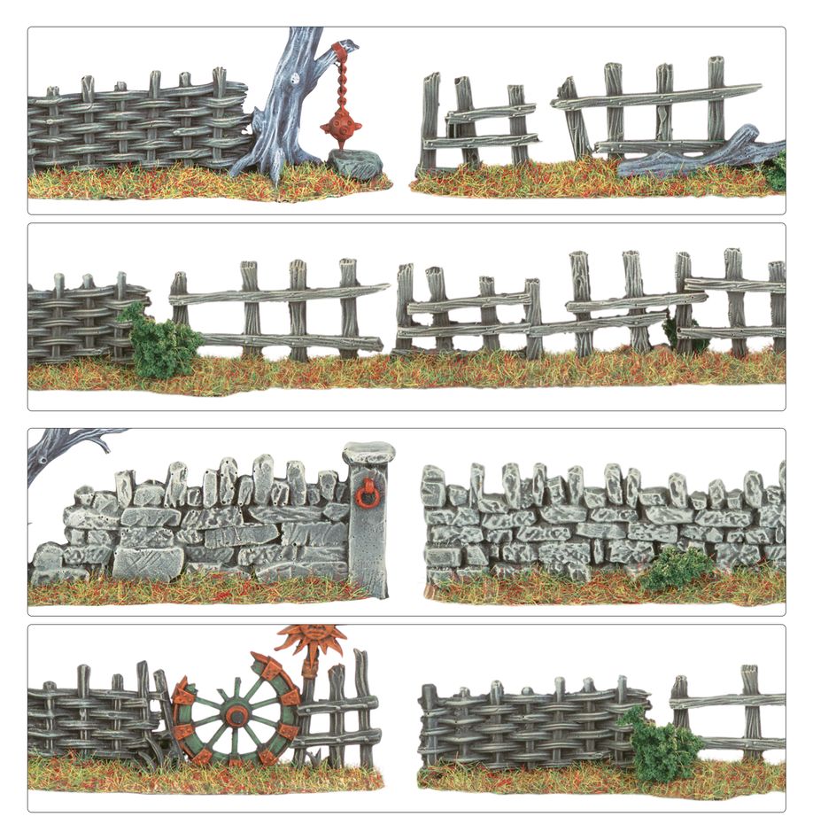 THE OLD WORLD: WALLS AND FENCES