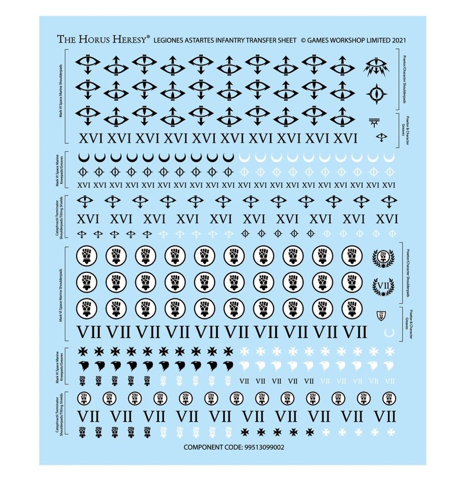 LEGIONES ASTARTES: MKVI TACTICAL SQUAD