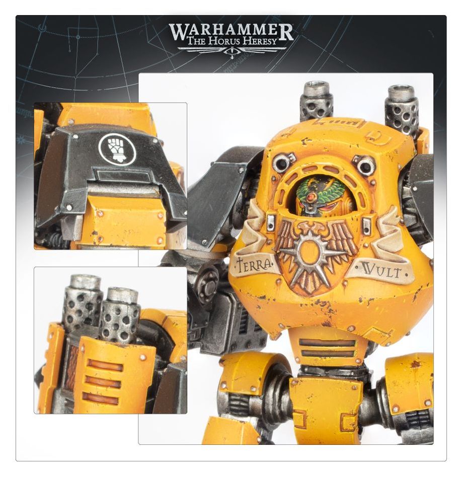 LEGIONES ASTARTES:CONTEMPTOR DREADNOUGHT