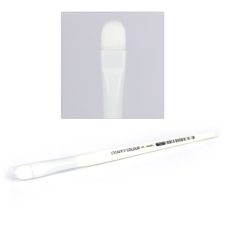 SYNTHETIC SHADE BRUSH (LARGE) (X3)