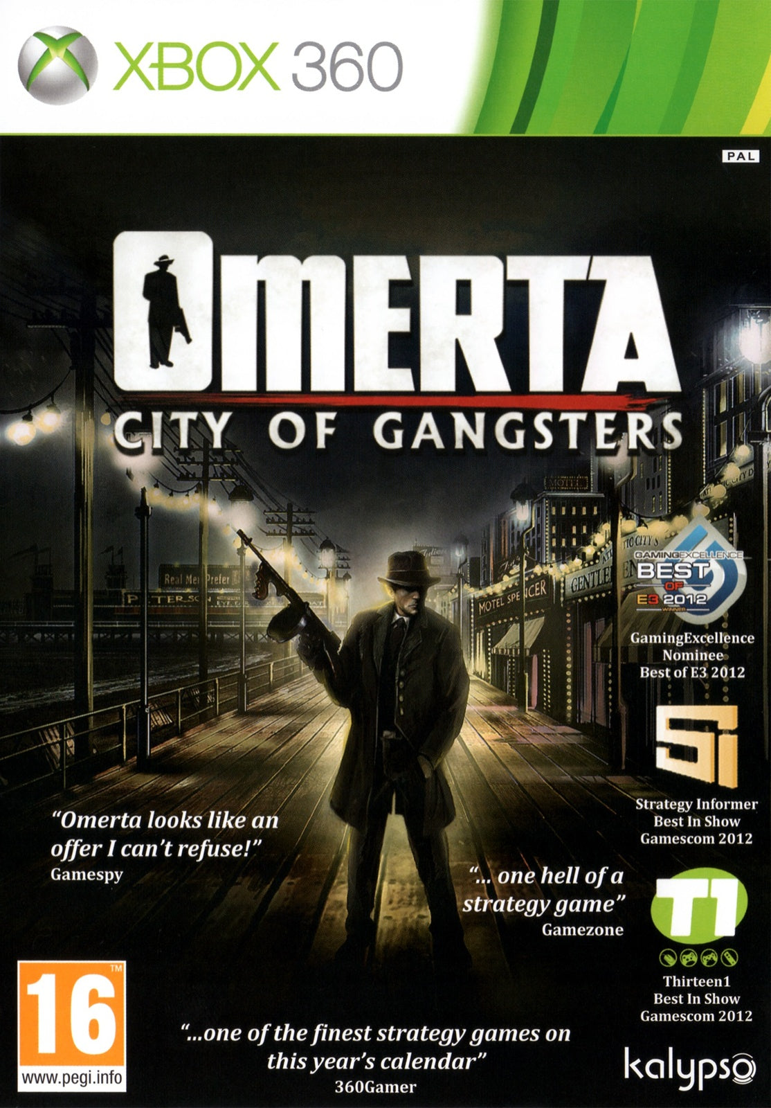 Omerta City of Gangsters (Pre-owned Xbox 360)