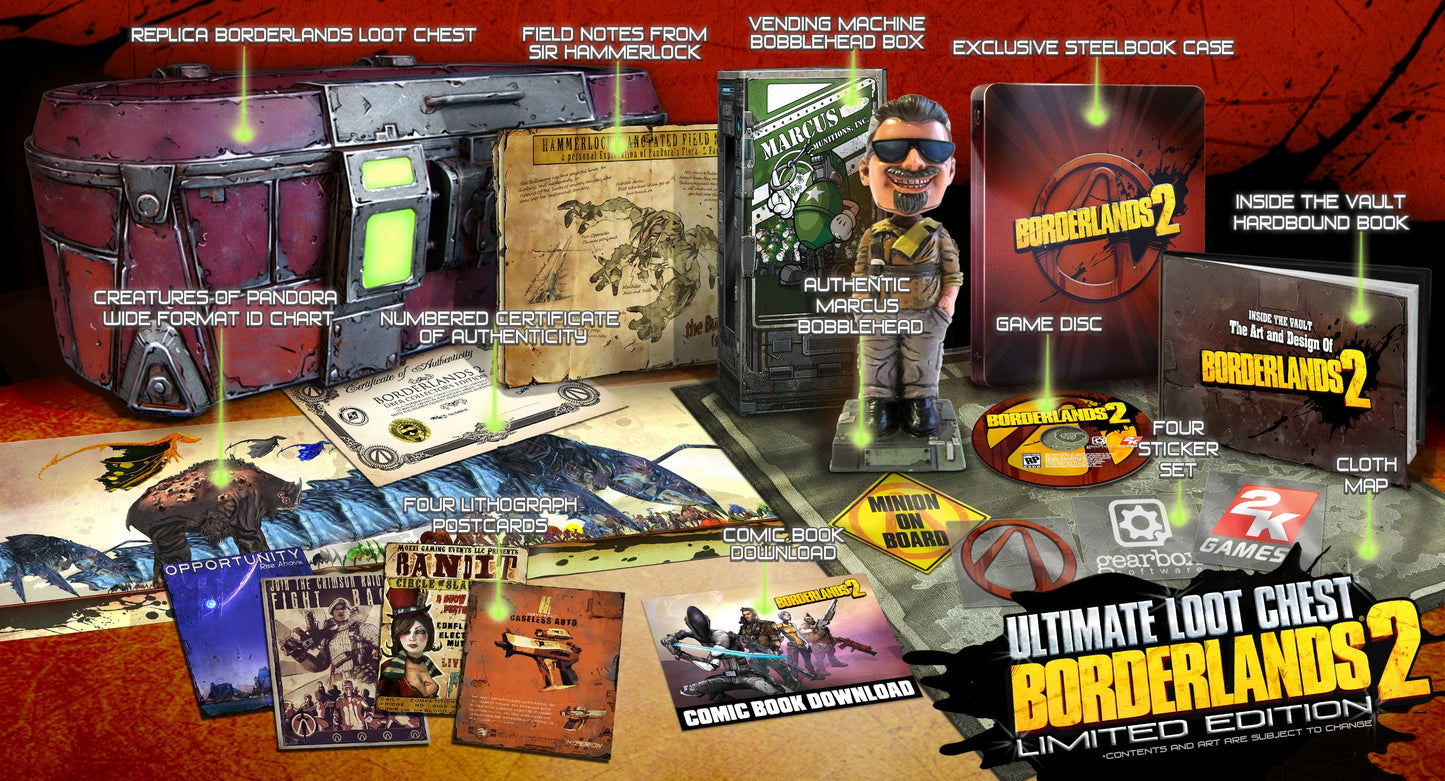 Borderlands 2: Ultimate Loot Chest Limited Edition (Pre-owned PS3)