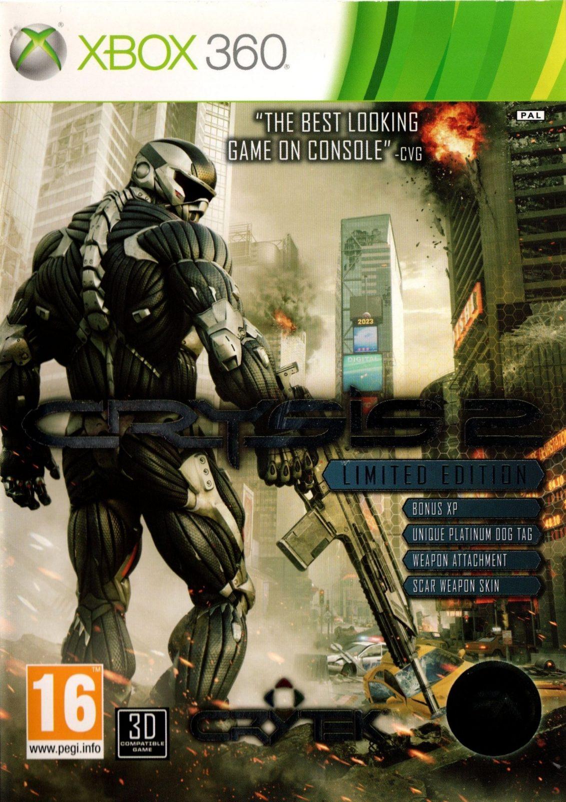 Crysis 2 Limited Edition (Pre-owned Xbox 360)