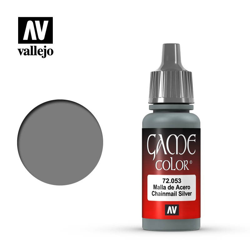 Game Color(Vallejo): Chainmail Silver (Malia de Acero) - 17 ml