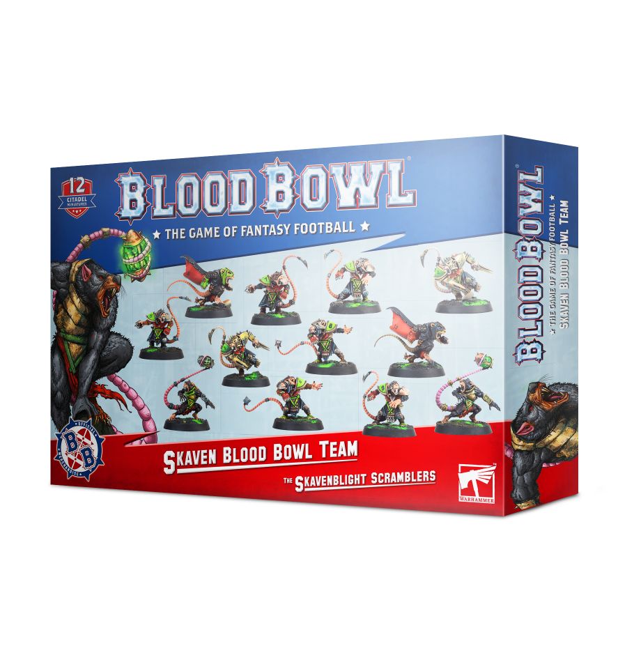 Blood Bowl Skaven Team: Skavenblight Scramblers