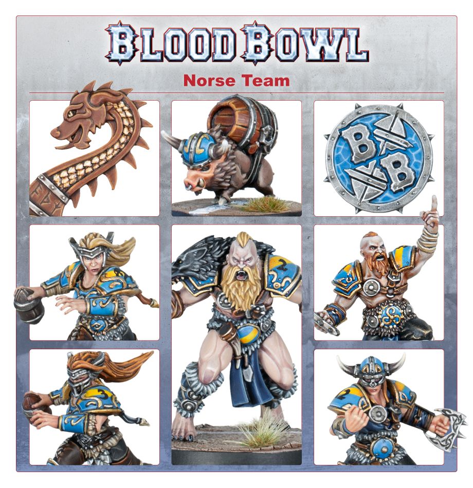 Norse Blood Bowl Team: Norsca Rampagers