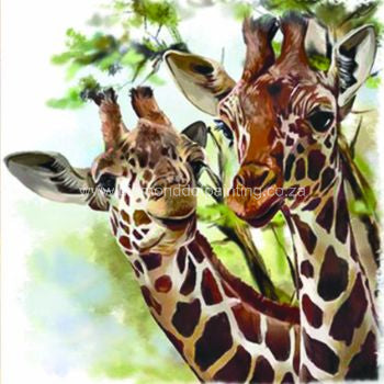 DDP0625 Giraffes- Diamond-Dot