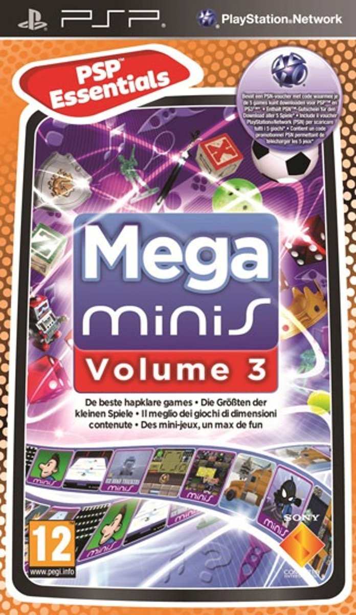 Mega Minis Volume 3 (Pre-owned PSP)